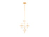 Amani 9-Light Pendant in Gold